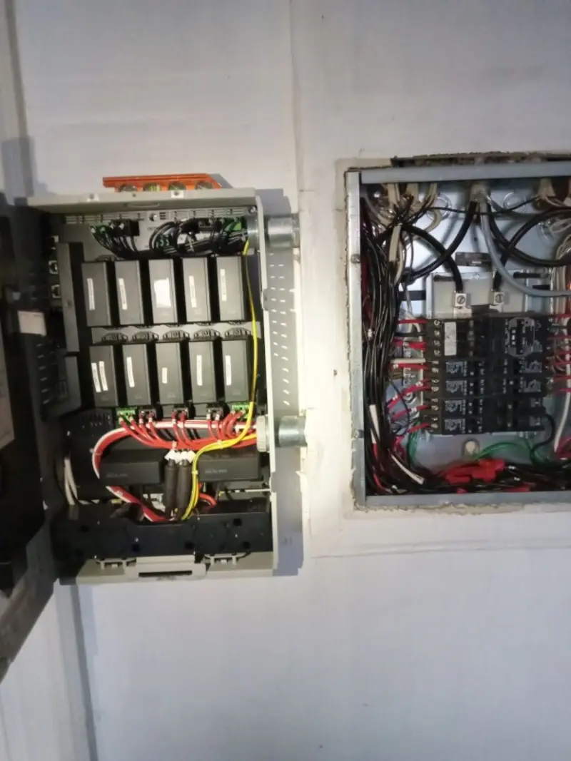 Electrical panel upgrade completed for Indoor Lighting Installation in Highland Falls